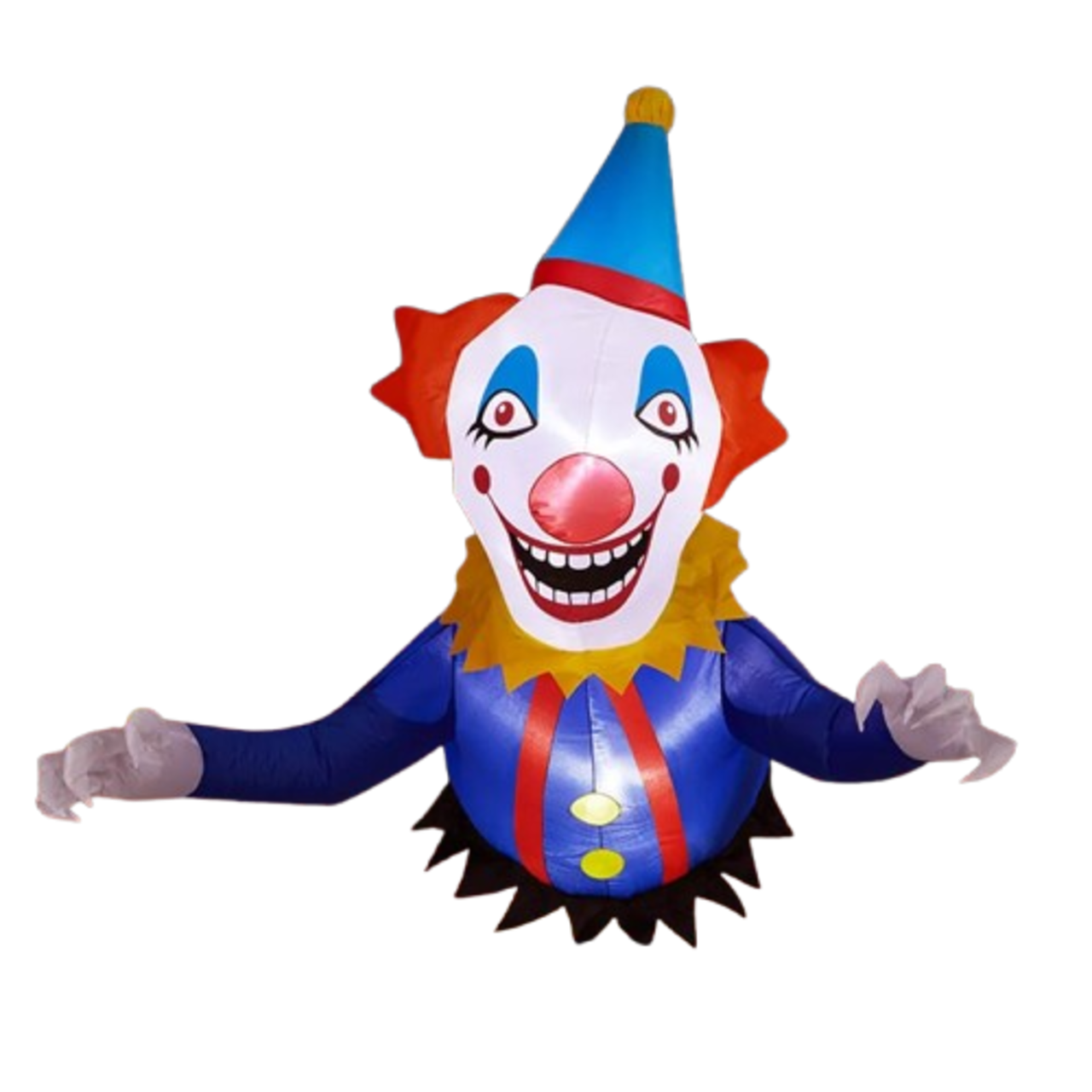 3.3FT Halloween Inflatable Hanging Clown Outdoor Decoration Blow up Garden Decor